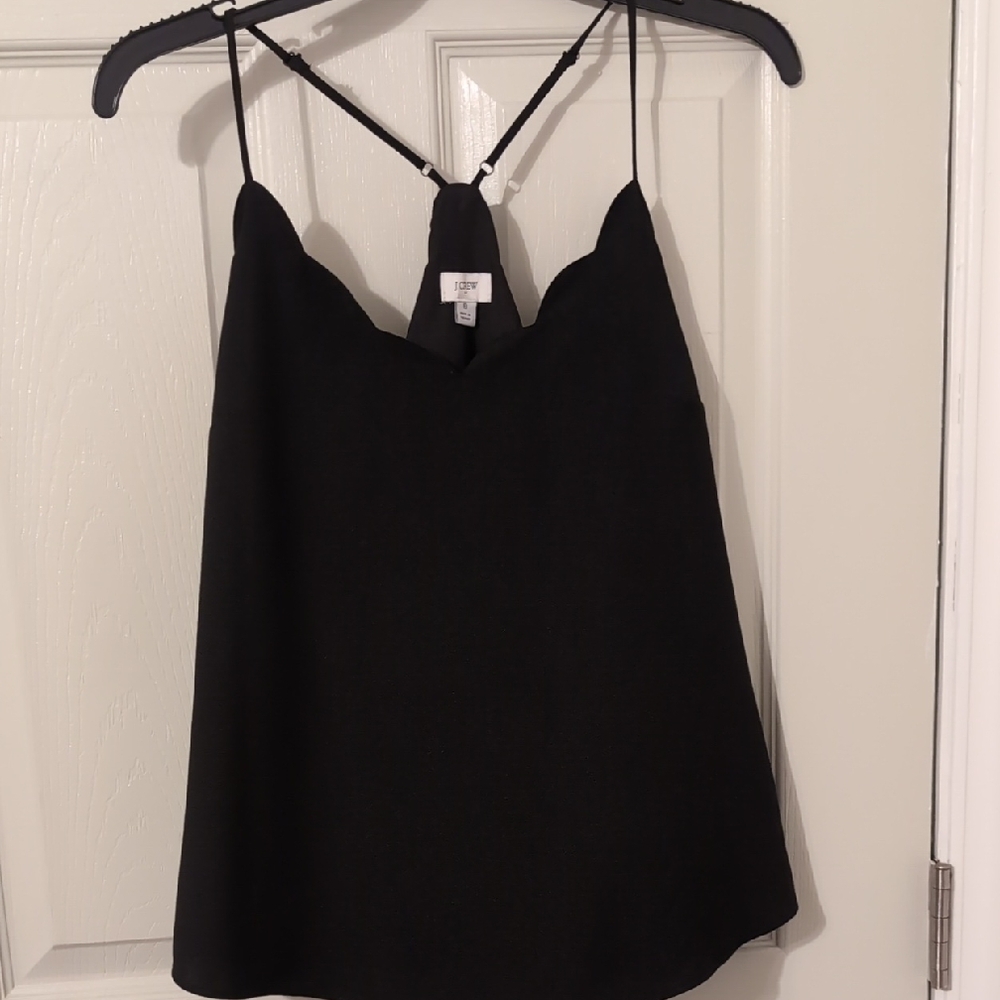 J Crew Elegant Black Camisole